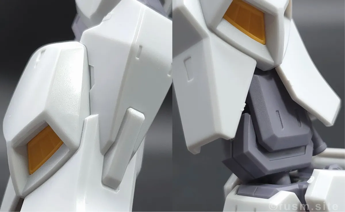 HGUC ガンダムMk-II(エゥーゴ仕様) レビュー 脚部ディテール 03