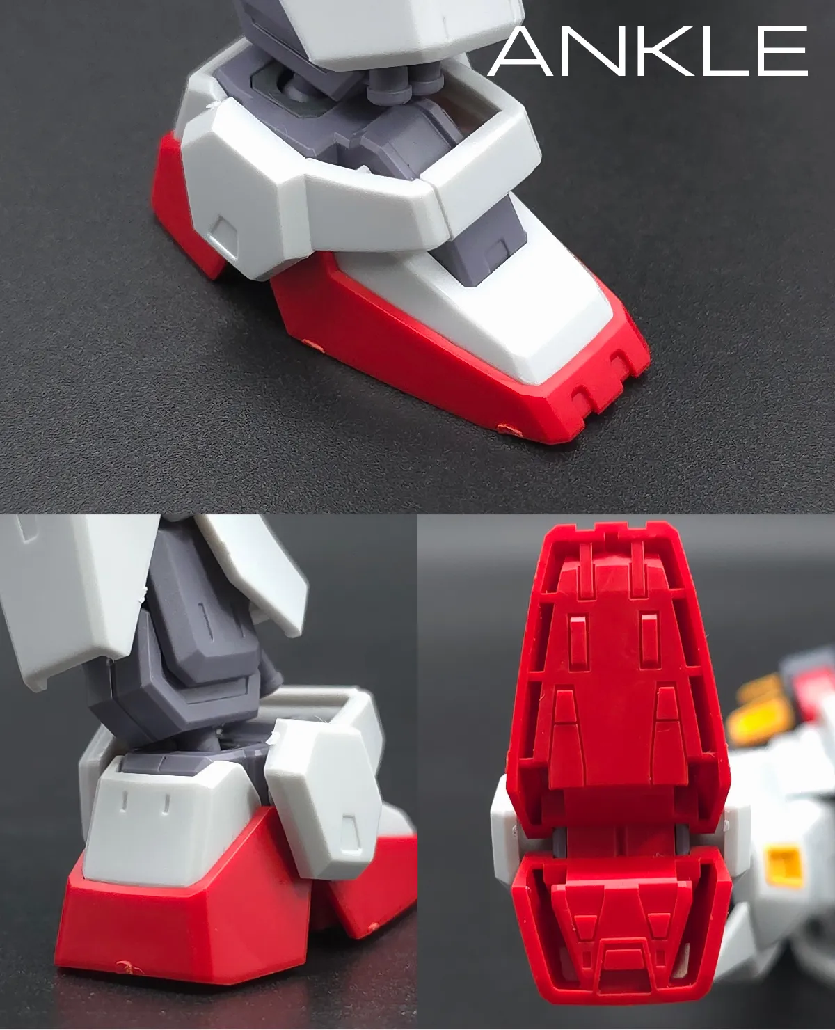 HGUC ガンダムMk-II(エゥーゴ仕様) レビュー 脚部ディテール 04