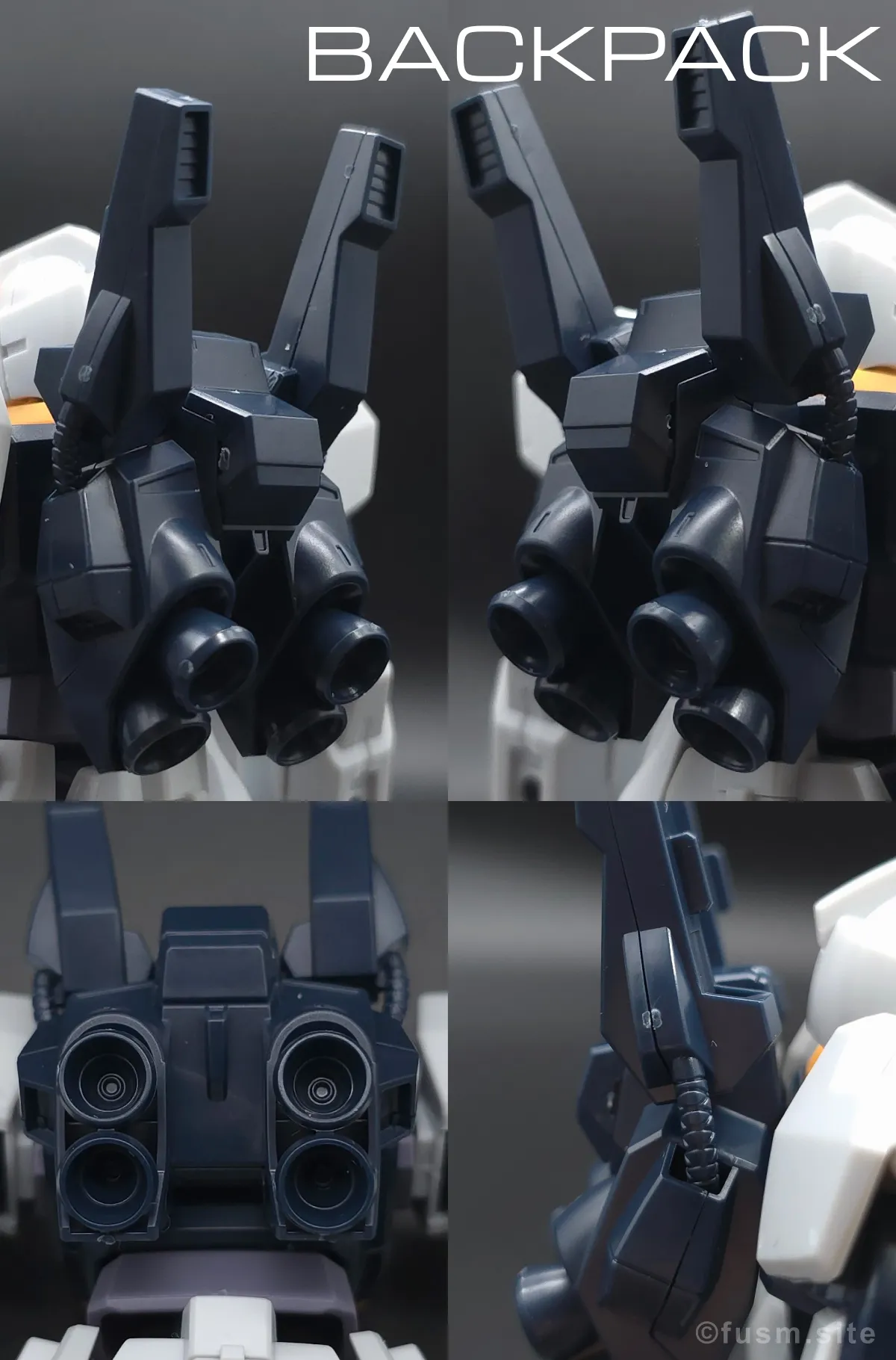 HGUC ガンダムMk-II(エゥーゴ仕様) レビュー バックパックレビュー 01