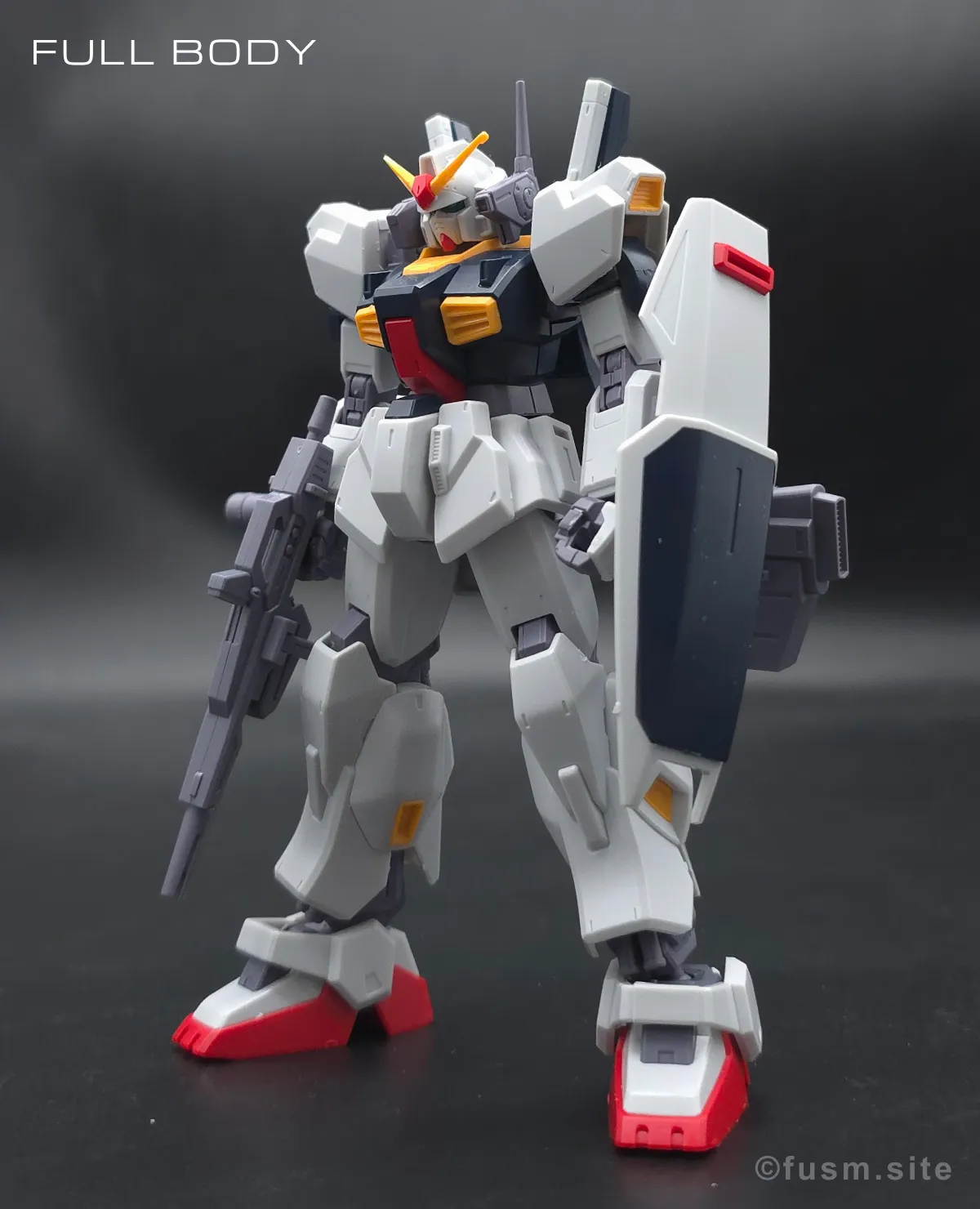 HGUC ガンダムMk-II(エゥーゴ仕様) レビュー 多角的に見た全体の外観・素組み 03