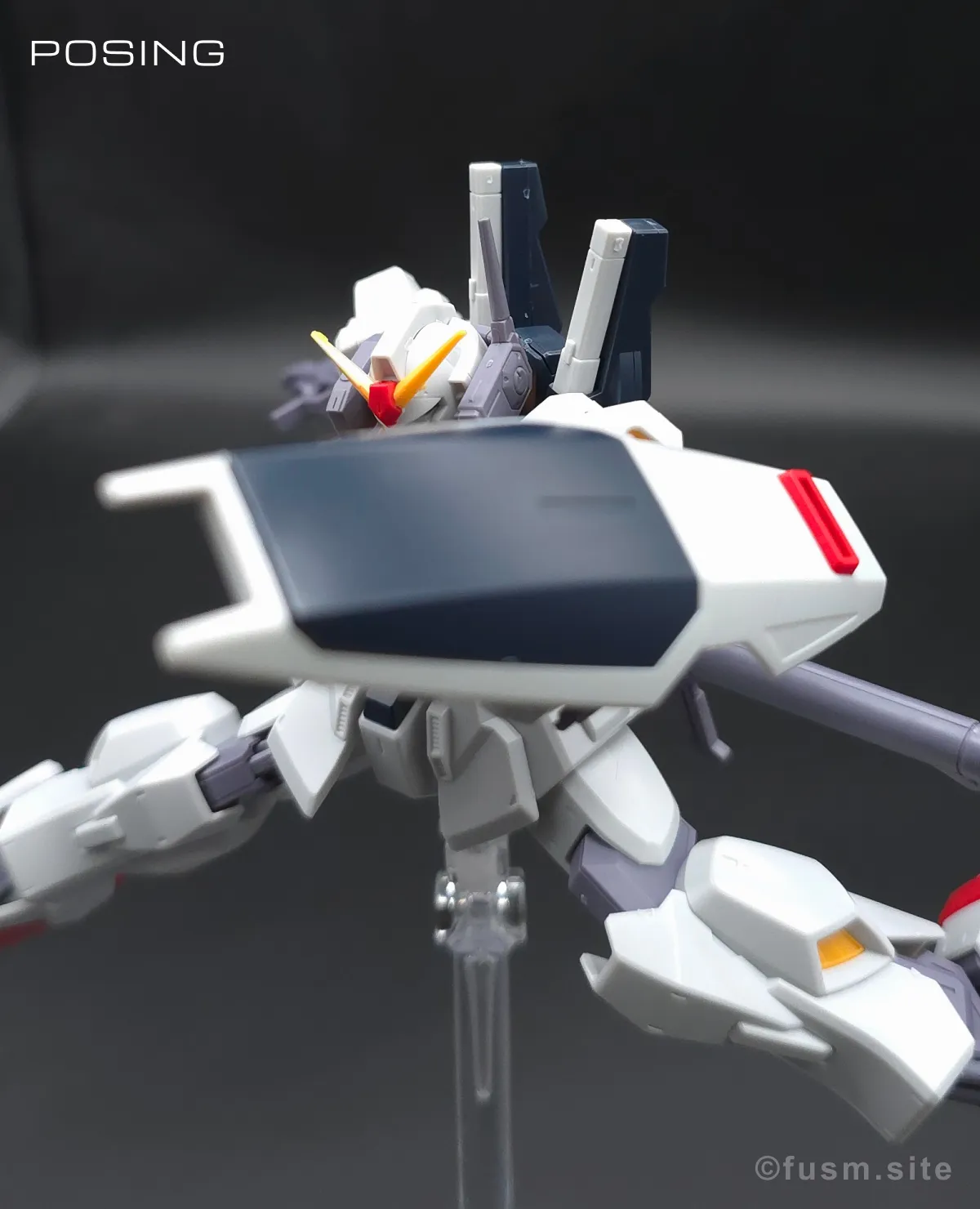 HGUC ガンダムMk-II(エゥーゴ仕様) レビュー ポージング 07