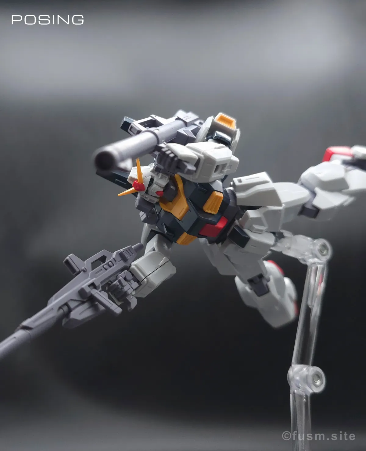 HGUC ガンダムMk-II(エゥーゴ仕様) レビュー ポージング 21