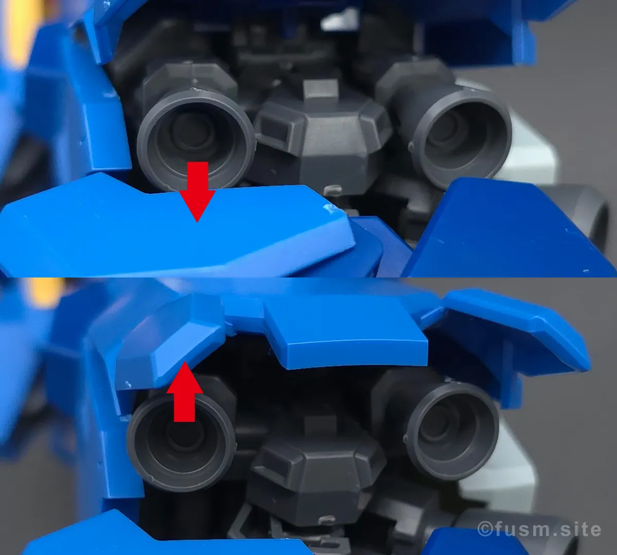 HG グスタフ・カール00型 レビュー 脚部ディテール ギミック 04