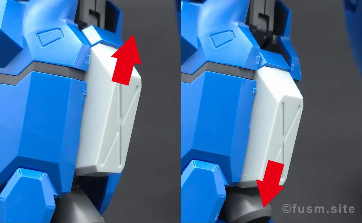 HG グスタフ・カール00型 レビュー 脚部ディテール ギミック 06