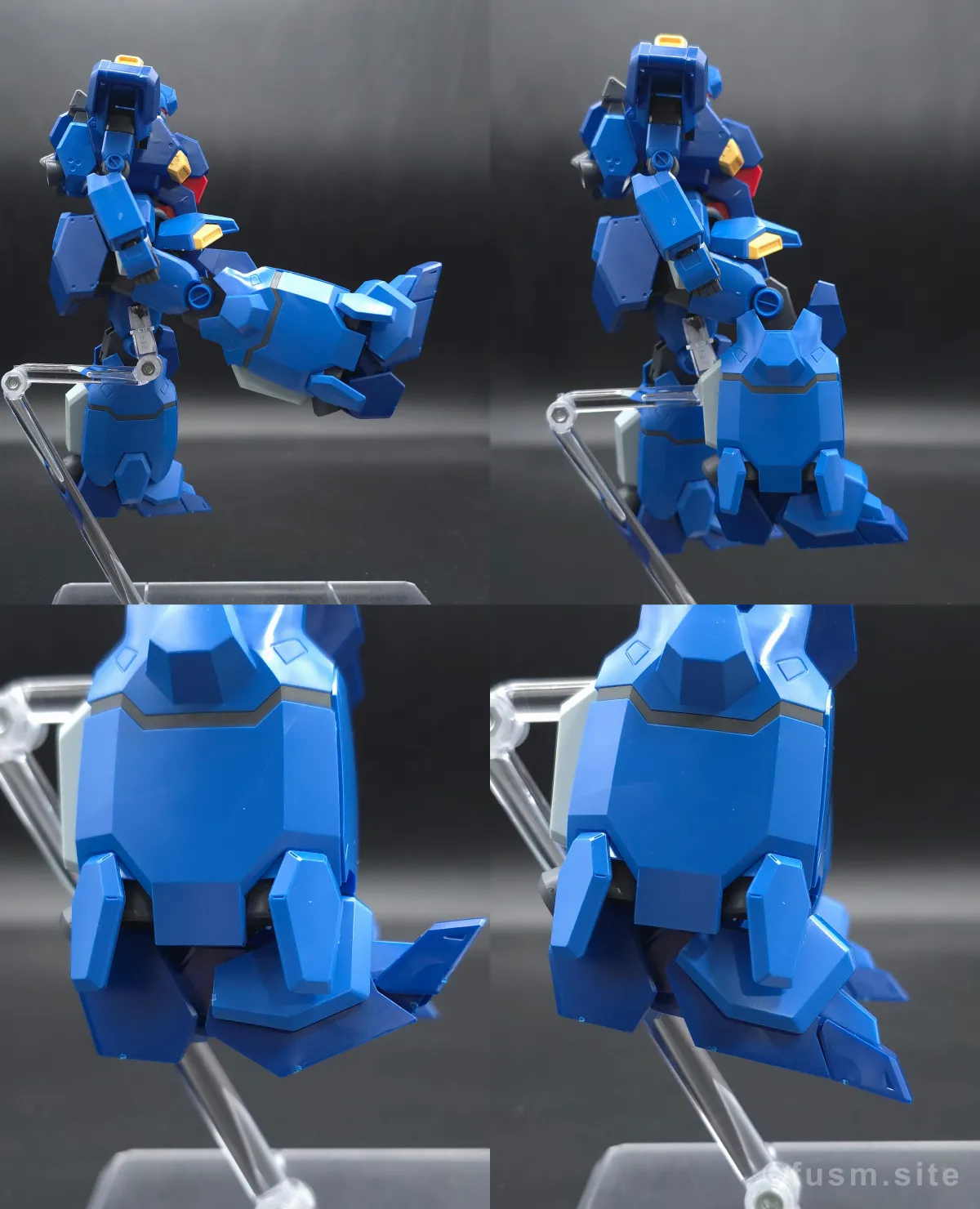 HG グスタフ・カール00型 レビュー 脚部ディテール 可動域 02