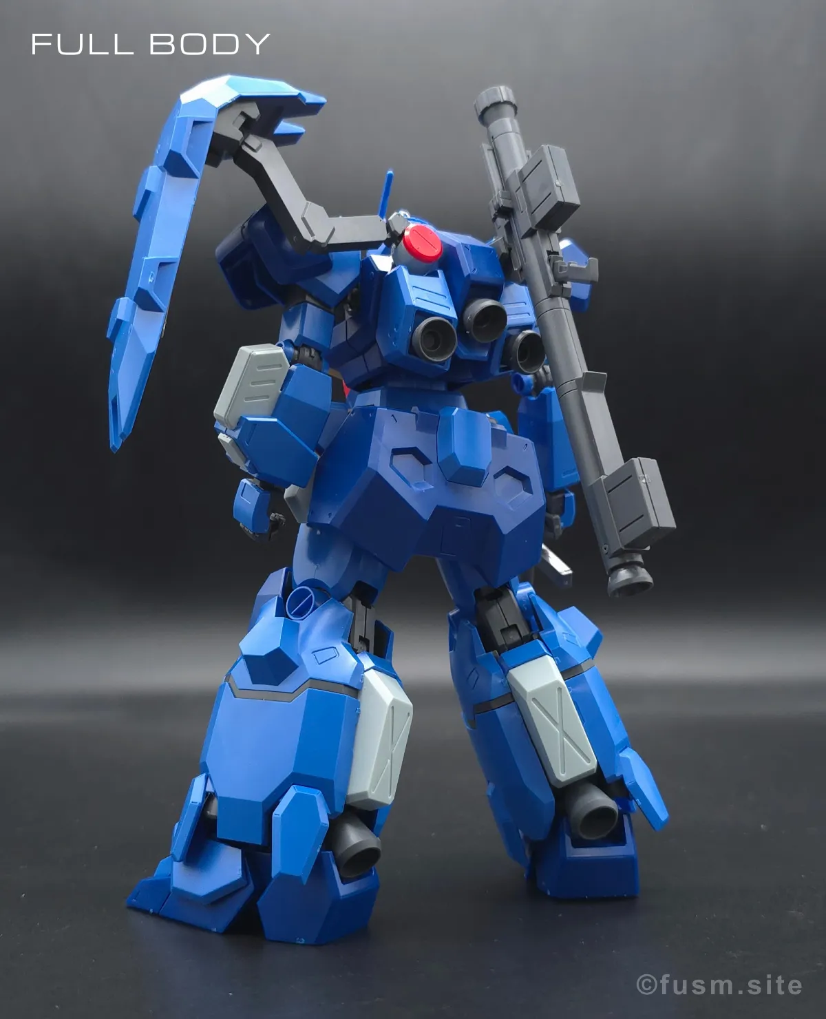 HG グスタフ・カール00型 レビュー 多角的に見た全体の外観・素組み 03