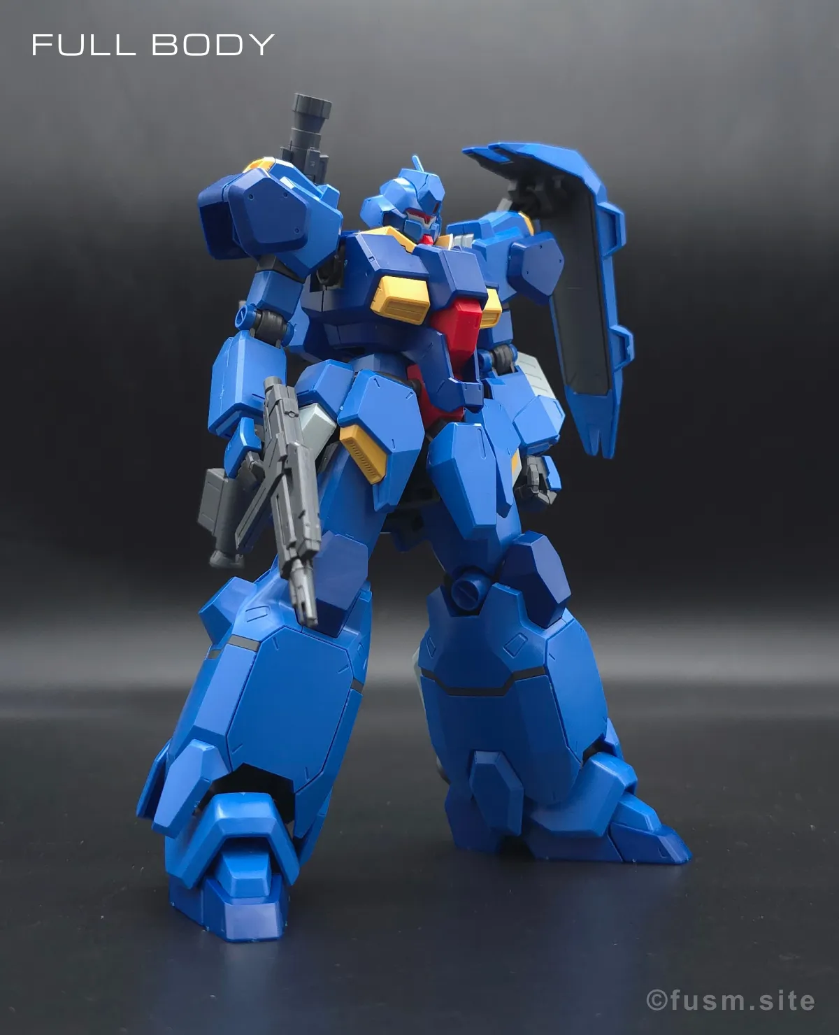 HG グスタフ・カール00型 レビュー 多角的に見た全体の外観・素組み 07