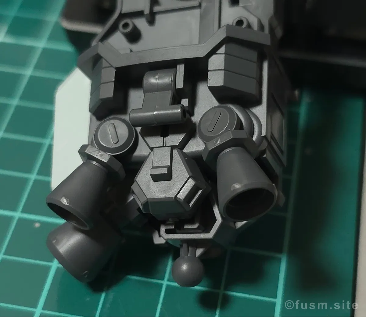 HG グスタフ・カール00型 レビュー パーツ・構造・組み立て 08