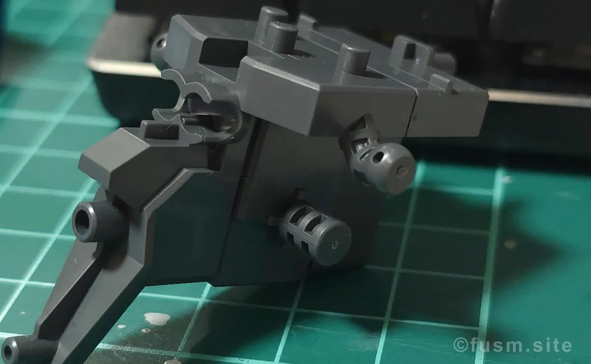 HG グスタフ・カール00型 レビュー パーツ・構造・組み立て 09