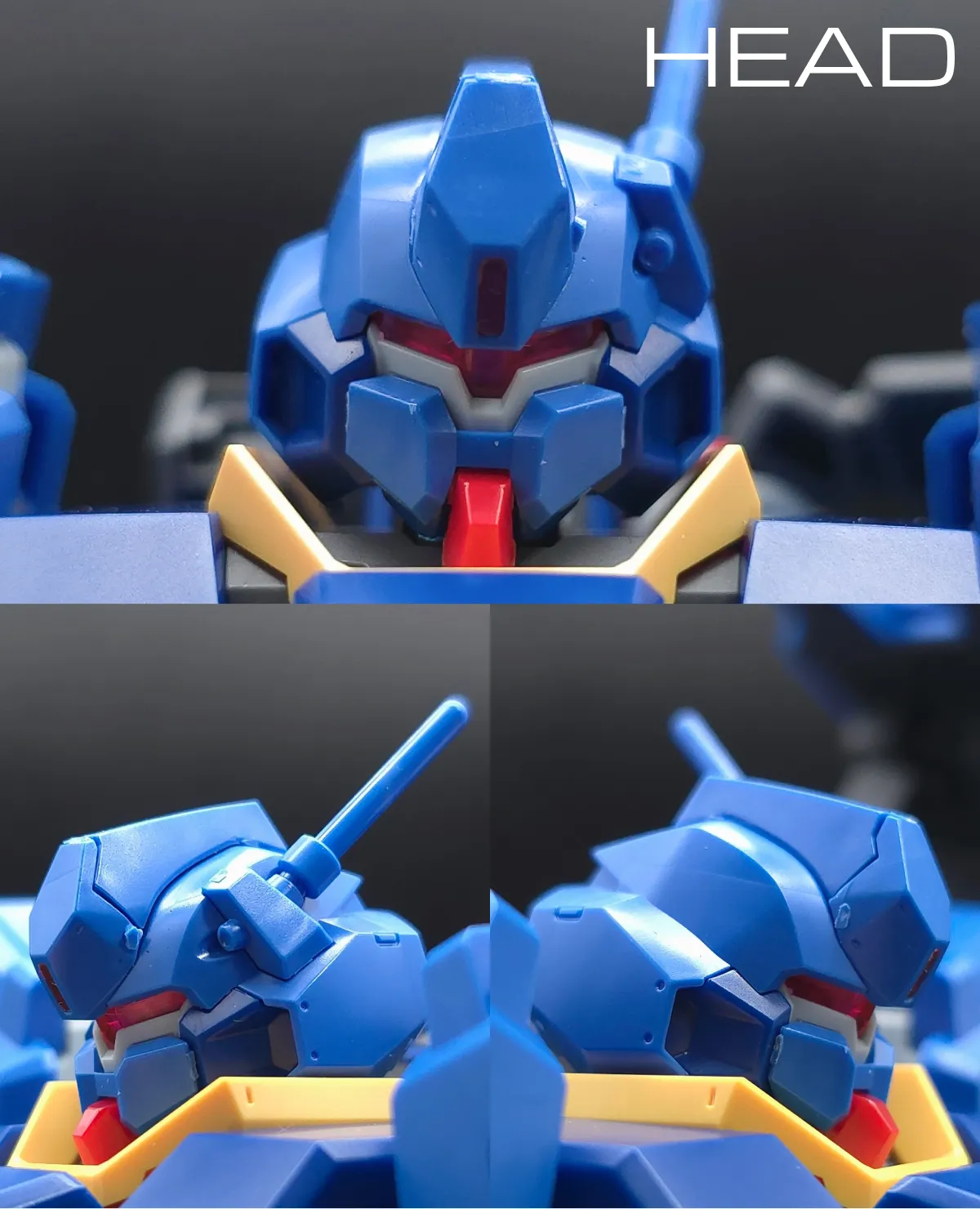 HG グスタフ・カール00型 レビュー 頭部ディテール 01