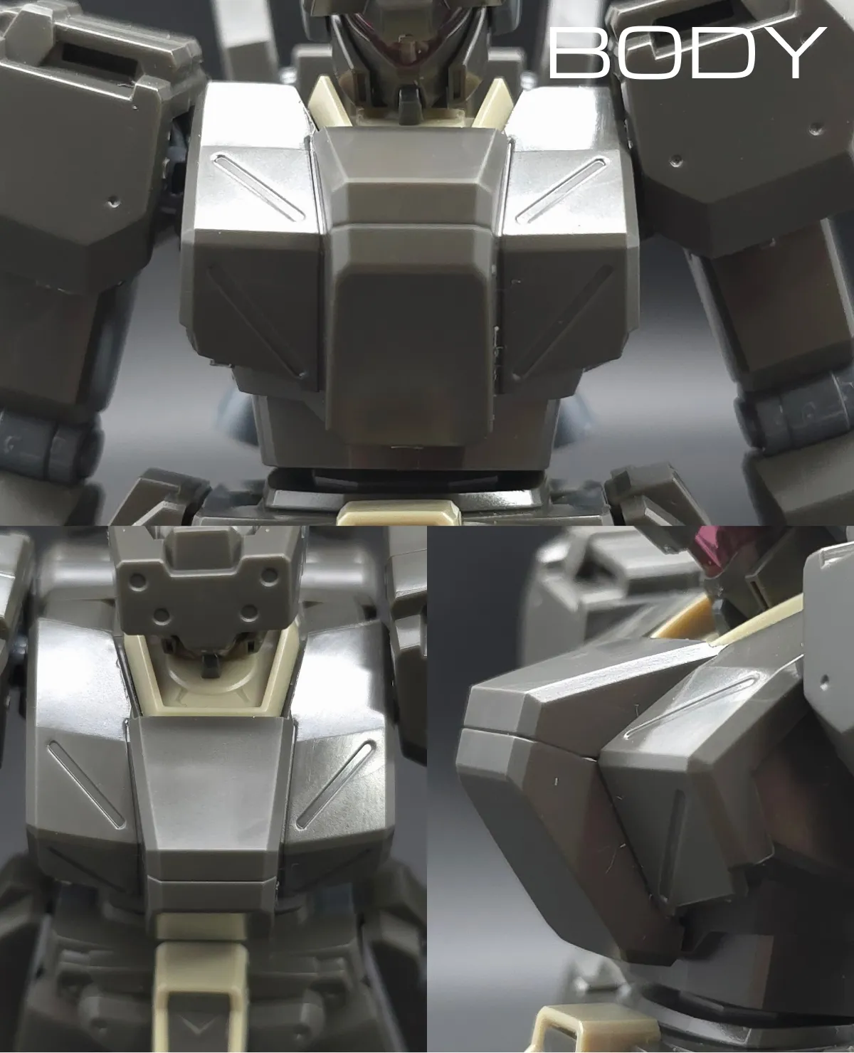 HGUC ジェガン(エコーズ仕様) レビュー 胴体ディテール 01