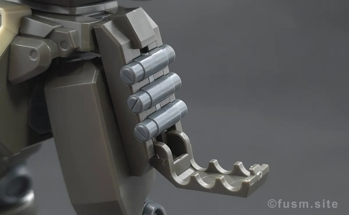 HGUC ジェガン(エコーズ仕様) レビュー 胴体ディテール ギミック 01