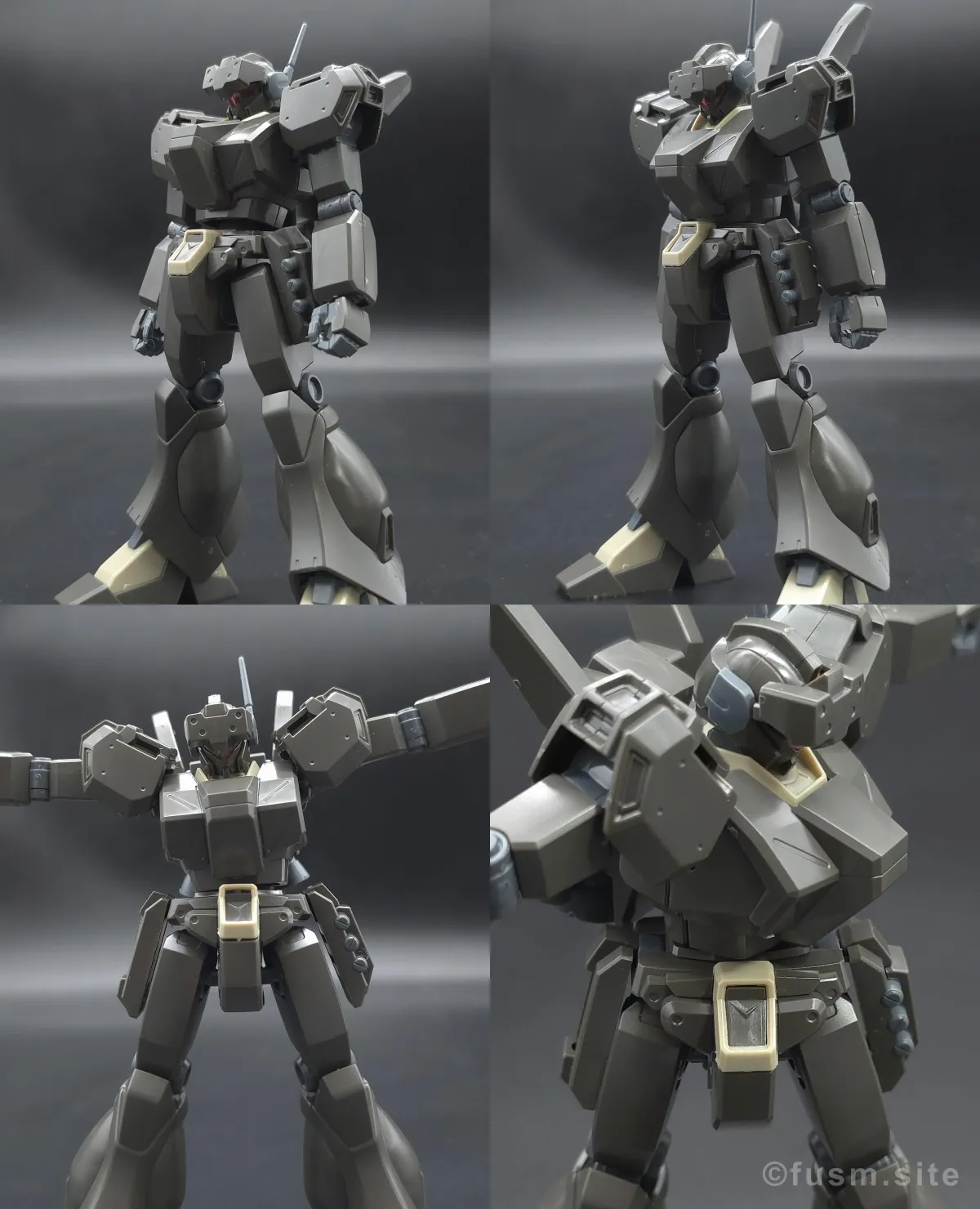 HGUC ジェガン(エコーズ仕様) レビュー 胴体ディテール 可動域 01