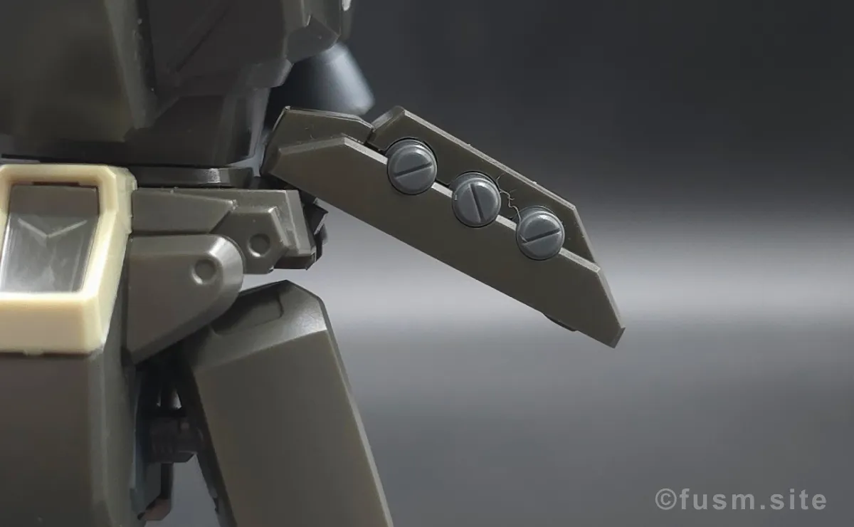 HGUC ジェガン(エコーズ仕様) レビュー 胴体ディテール 可動域 02