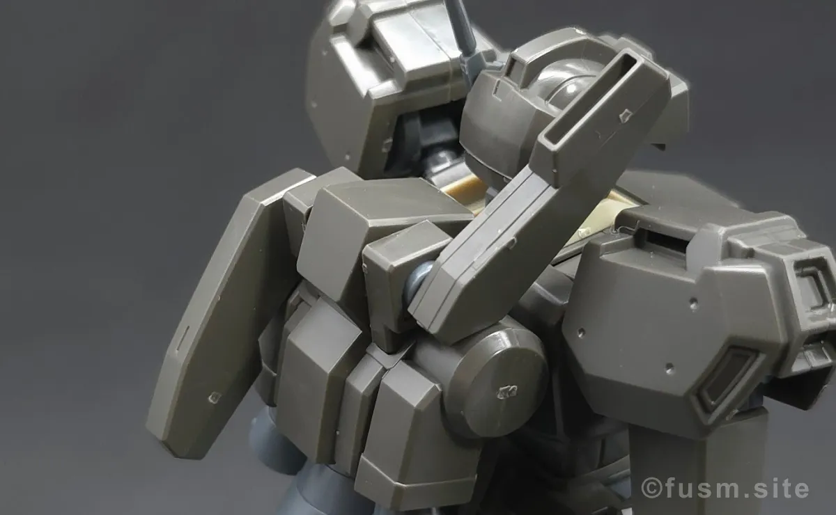 HGUC ジェガン(エコーズ仕様) レビュー バックパックレビュー 可動域 01