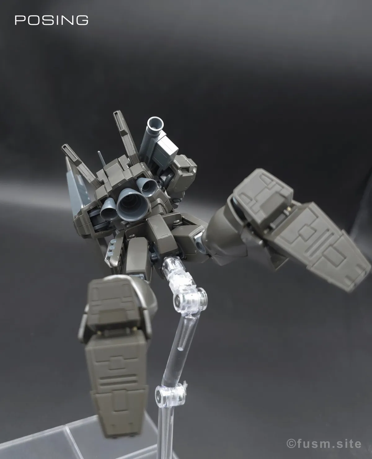 HGUC ジェガン(エコーズ仕様) レビュー ポージング 07