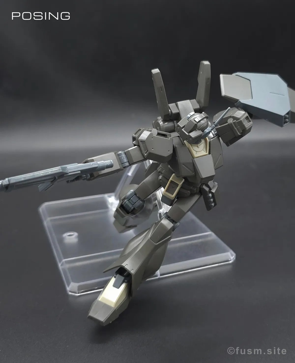 HGUC ジェガン(エコーズ仕様) レビュー ポージング 15