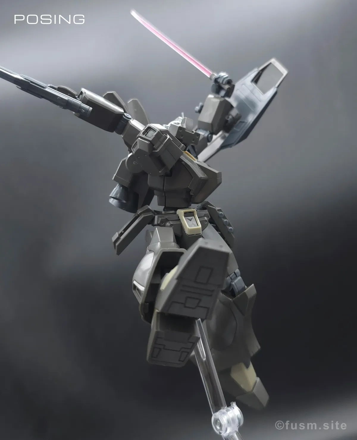 HGUC ジェガン(エコーズ仕様) レビュー ポージング 21