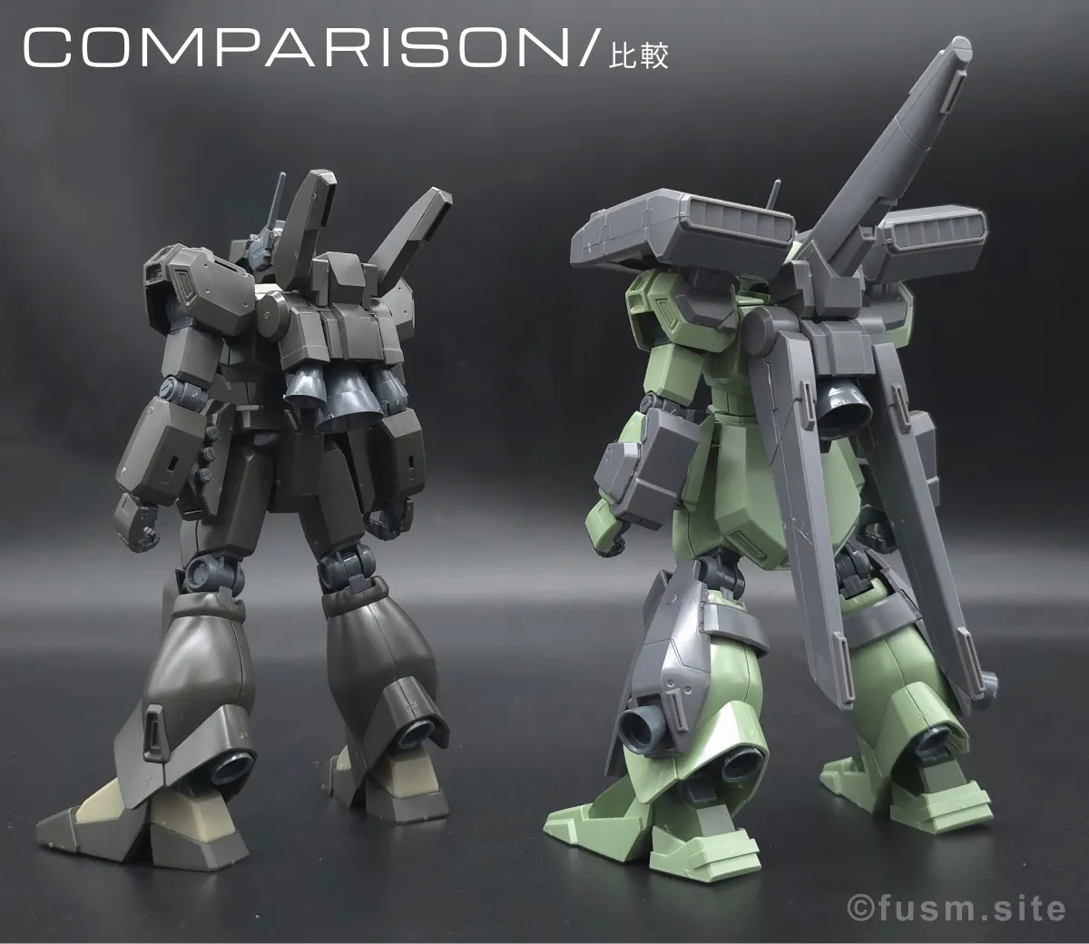 HGUC ジェガン(エコーズ仕様) レビュー 比較 03