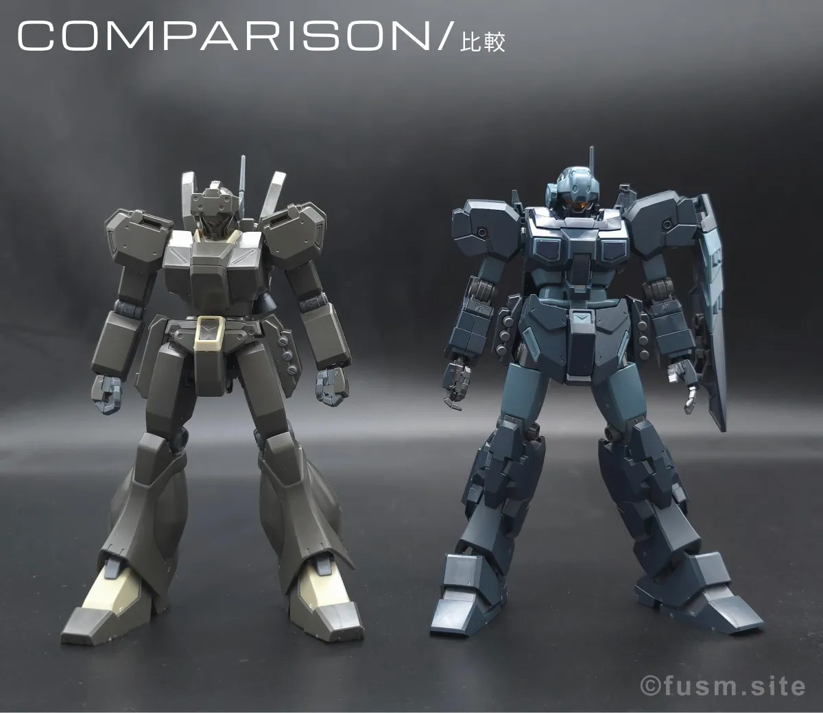 HGUC ジェガン(エコーズ仕様) レビュー 比較 08