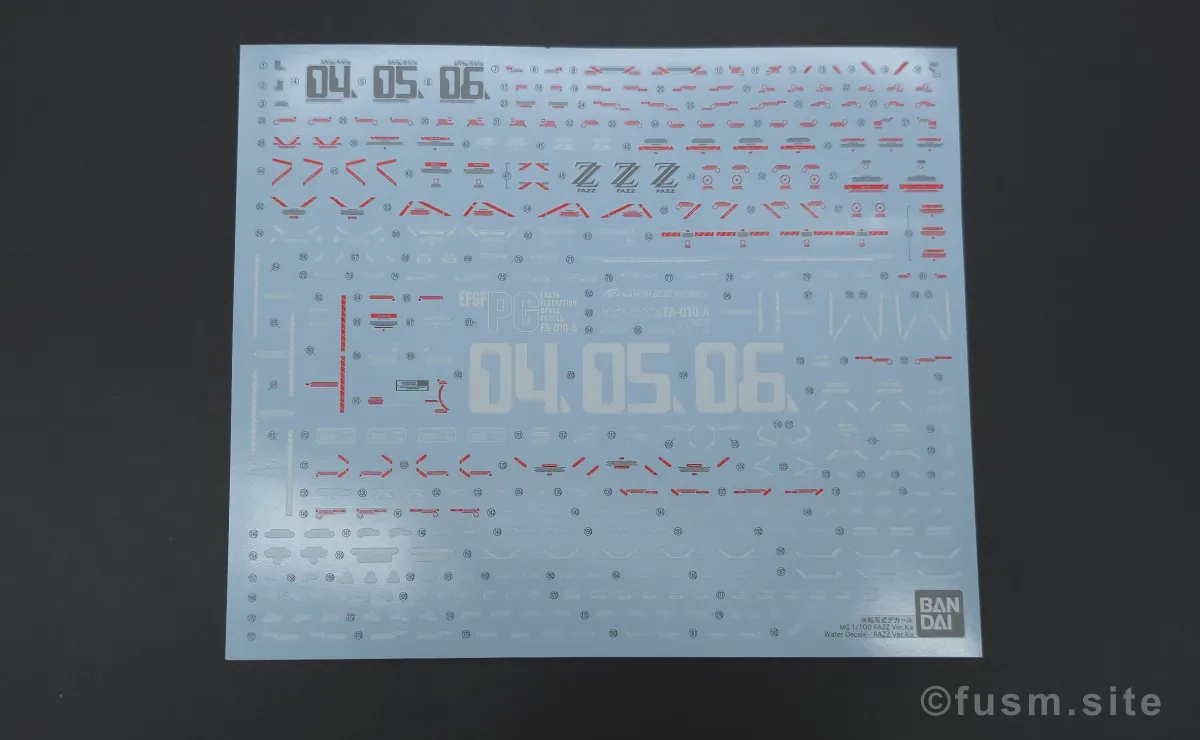 MG FAZZ Ver.Ka レビュー パッケージ 04