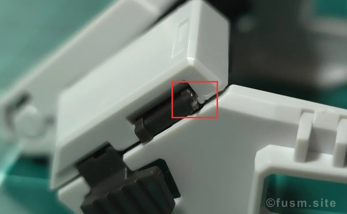 MG FAZZ Ver.Ka レビュー パーツ・構造・組み立て 02