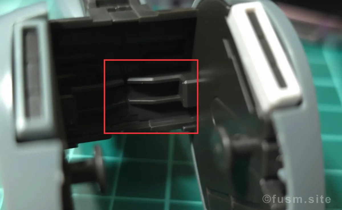 MG FAZZ Ver.Ka レビュー パーツ・構造・組み立て 06