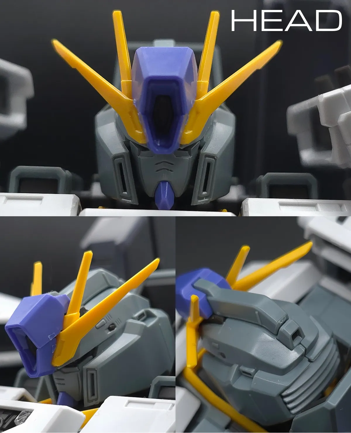 MG FAZZ Ver.Ka レビュー 頭部ディテール 01