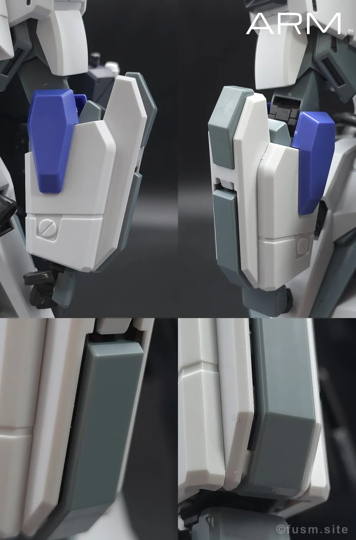 MG FAZZ Ver.Ka レビュー 腕部ディテール 01