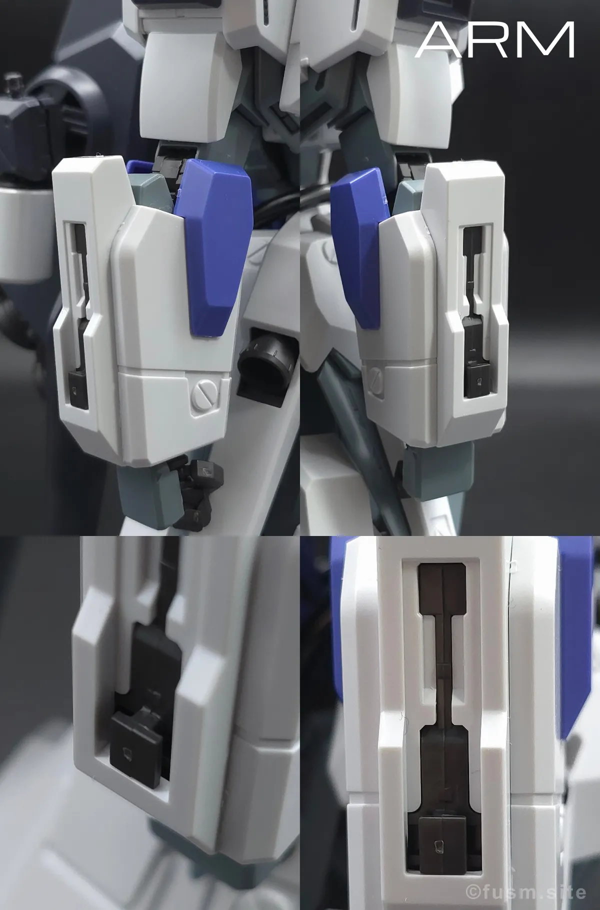 MG FAZZ Ver.Ka レビュー 腕部ディテール 02