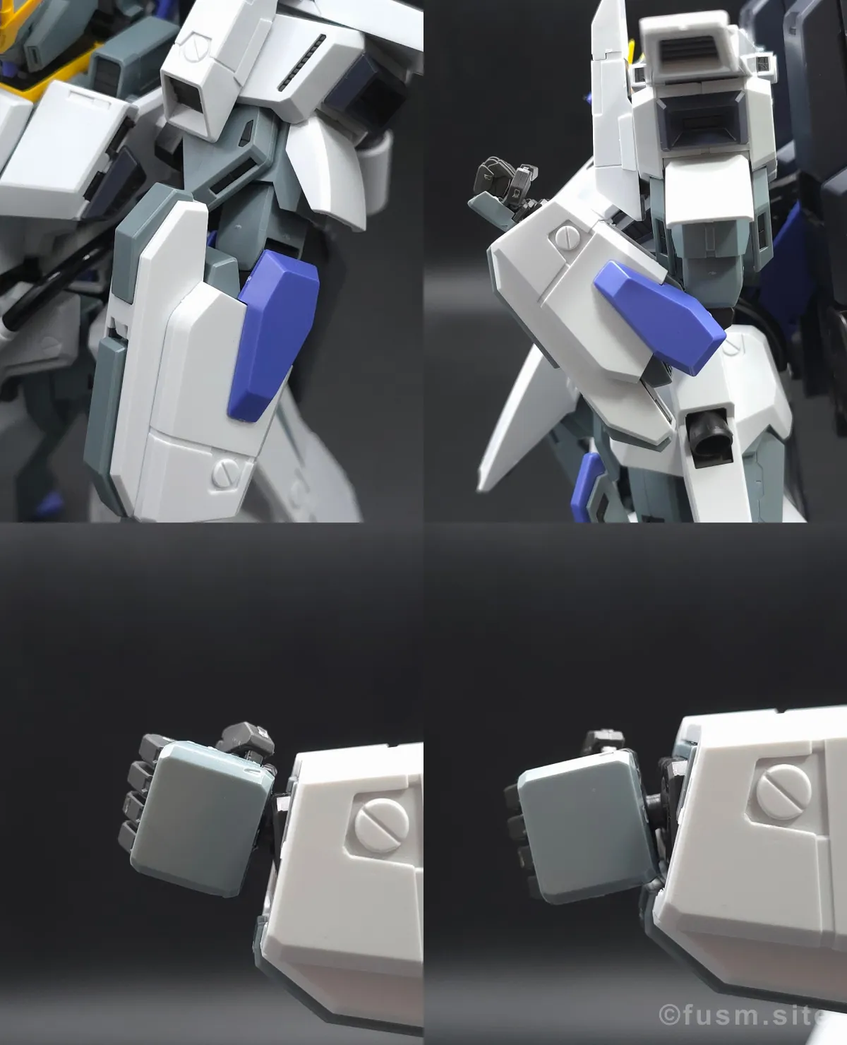 MG FAZZ Ver.Ka レビュー 腕部ディテール 可動域 01