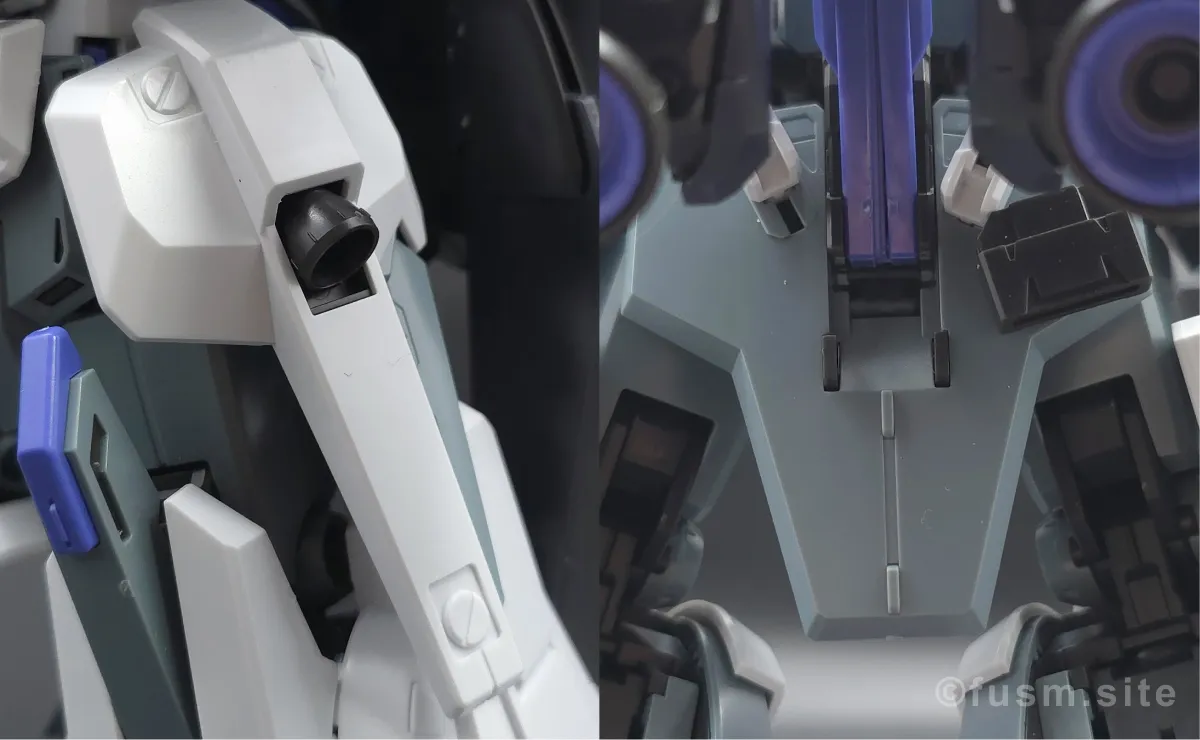 MG FAZZ Ver.Ka レビュー 胴体ディテール 03