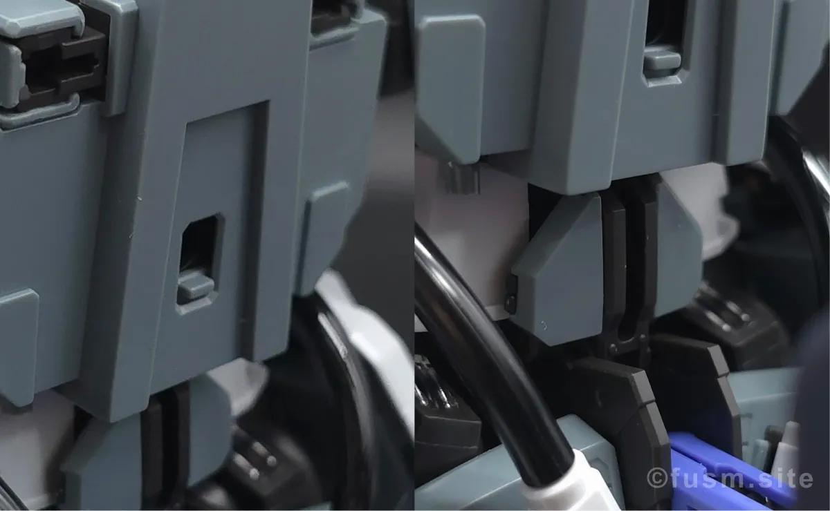 MG FAZZ Ver.Ka レビュー 胴体ディテール 04