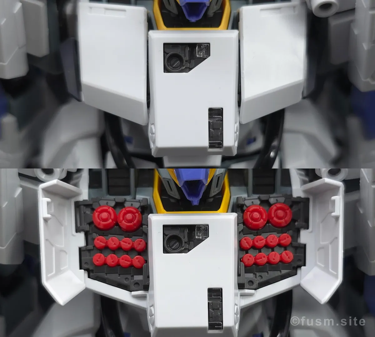 MG FAZZ Ver.Ka レビュー 胴体ディテール ギミック 01