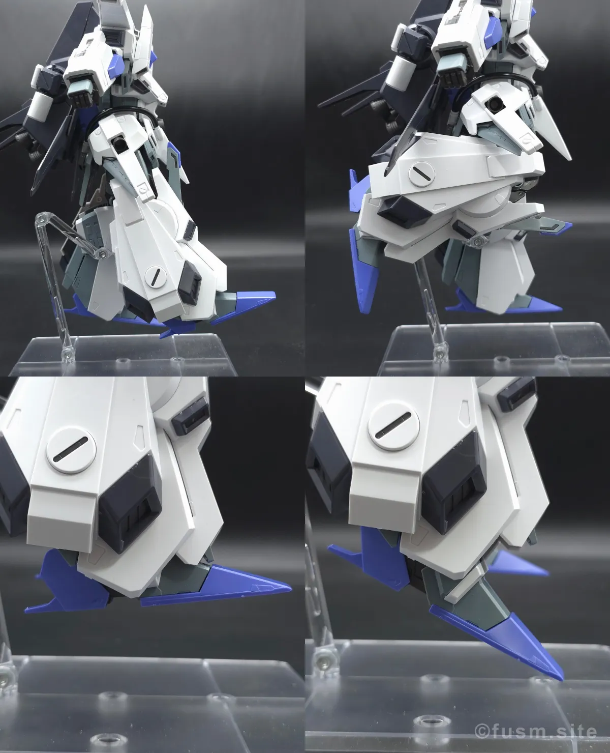 MG FAZZ Ver.Ka レビュー 脚部ディテール 可動域 01