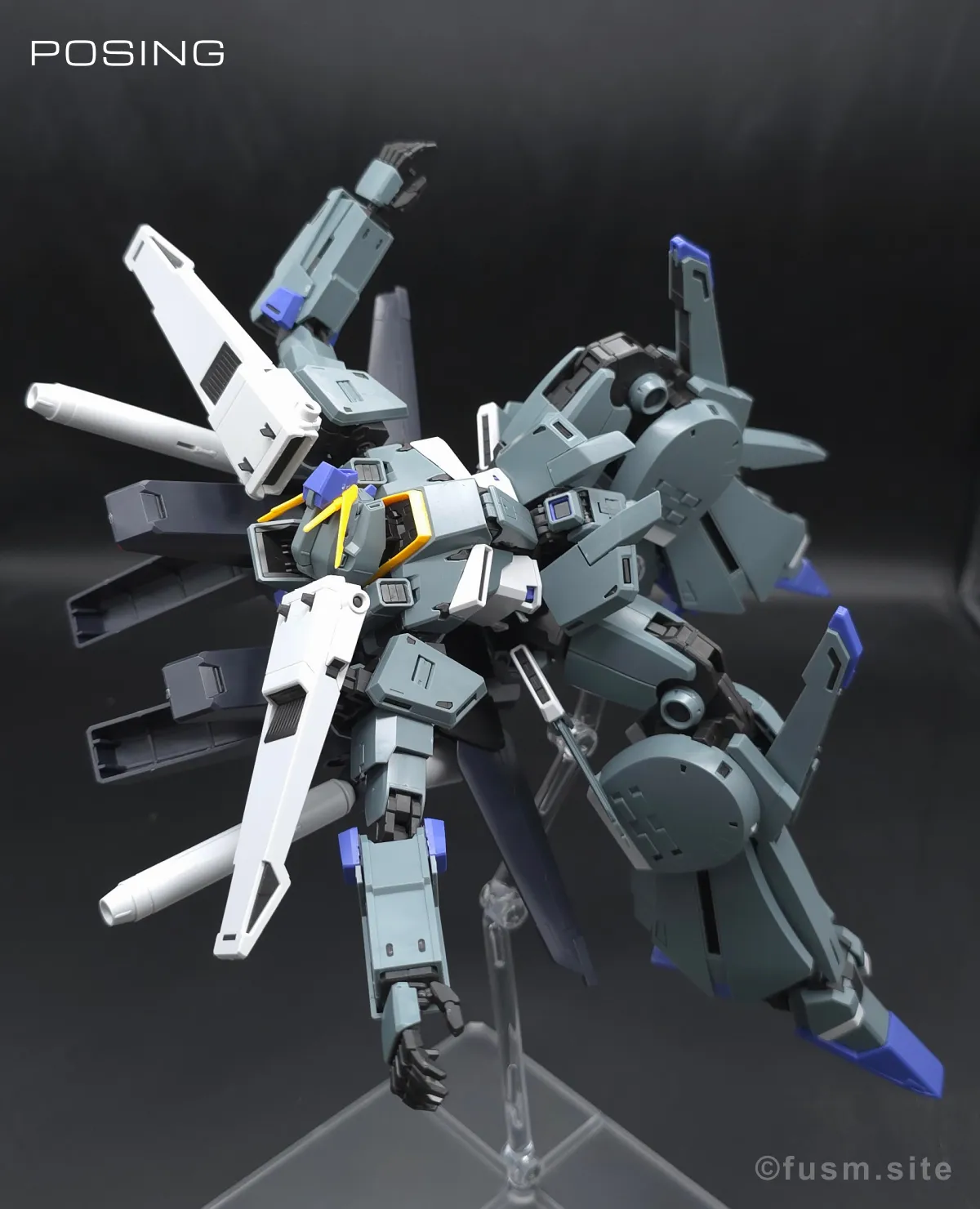 MG FAZZ Ver.Ka レビュー ポージング 15