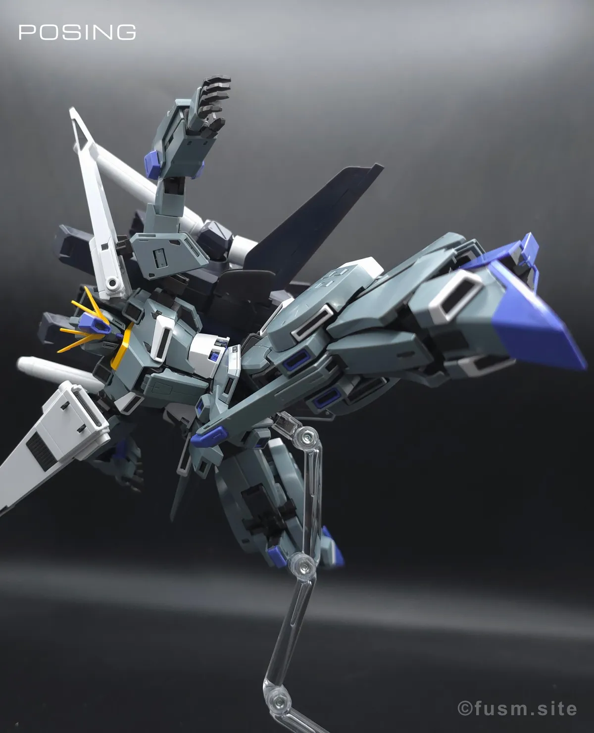 MG FAZZ Ver.Ka レビュー ポージング 16