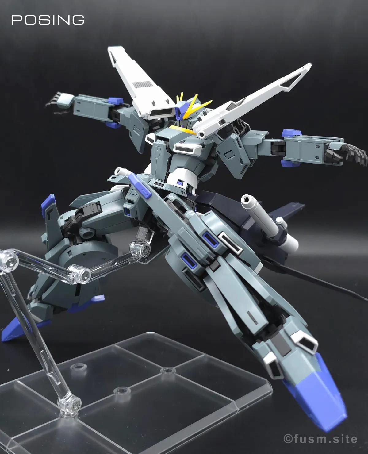 MG FAZZ Ver.Ka レビュー ポージング 17