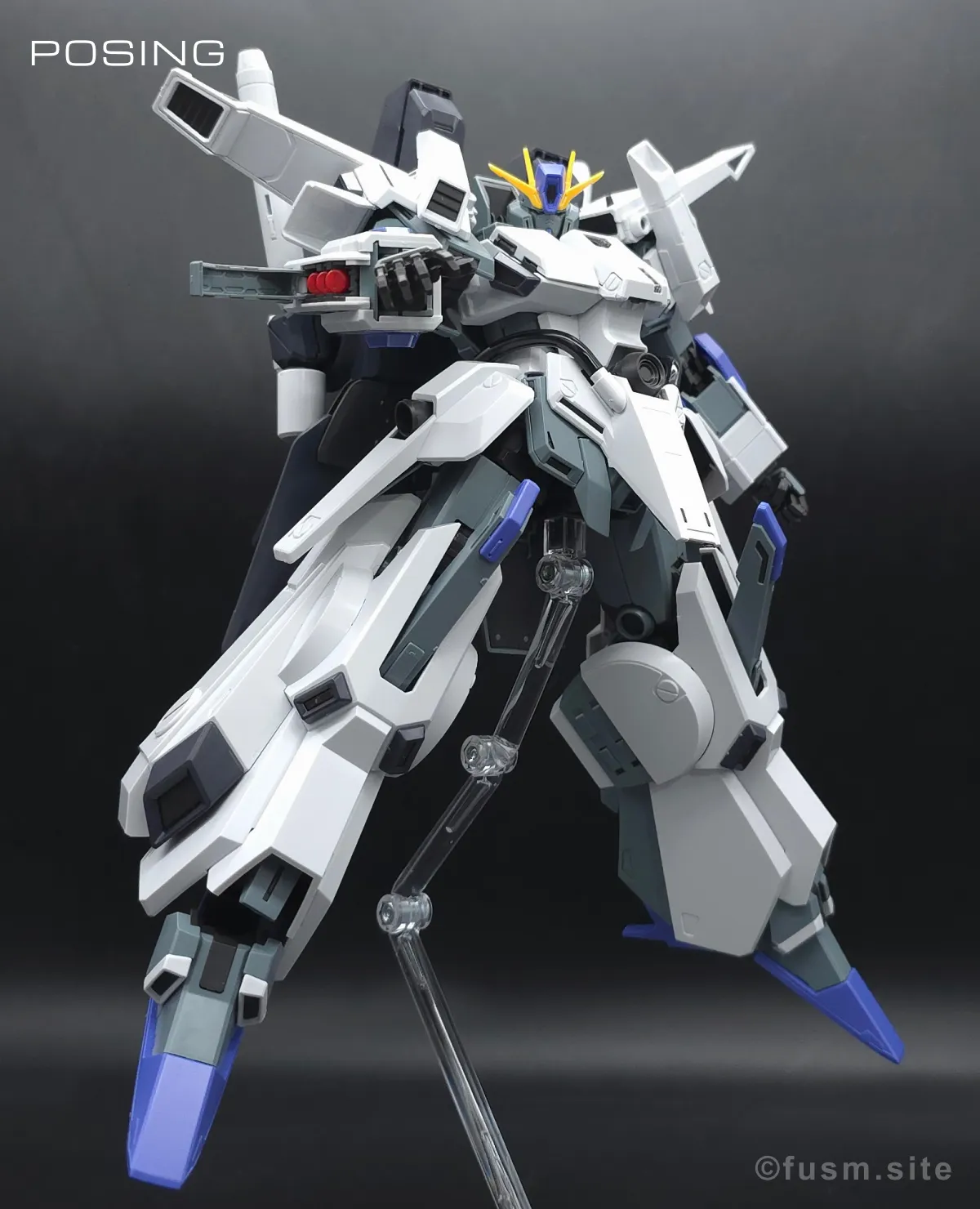 MG FAZZ Ver.Ka レビュー ポージング 1