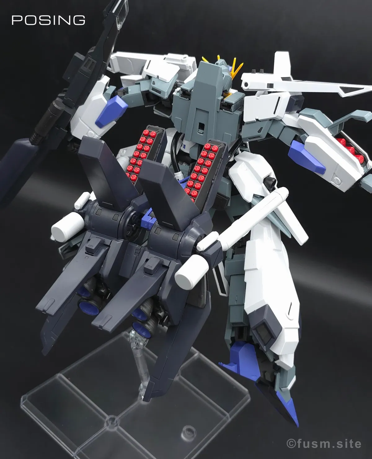 MG FAZZ Ver.Ka レビュー ポージング 1