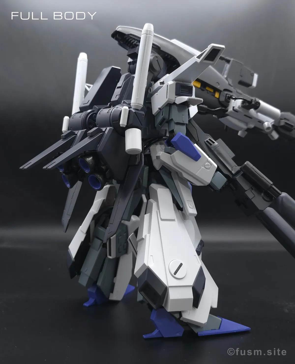 MG FAZZ Ver.Ka レビュー 多角的に見た全体の外観・素組み 06