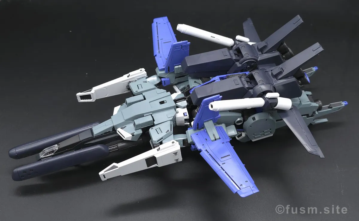 MG FAZZ Ver.Ka レビュー 多角的に見た全体の外観・素組み 09