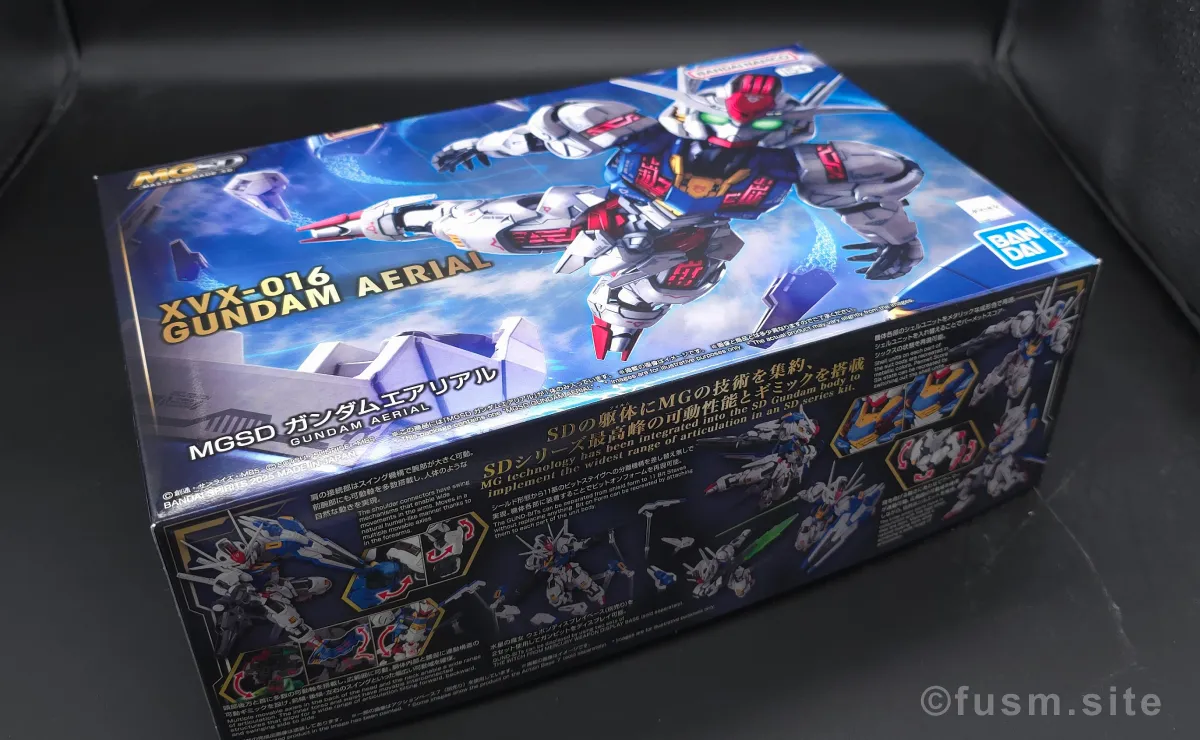 MGSD ガンダムエアリアル レビュー パッケージ 02