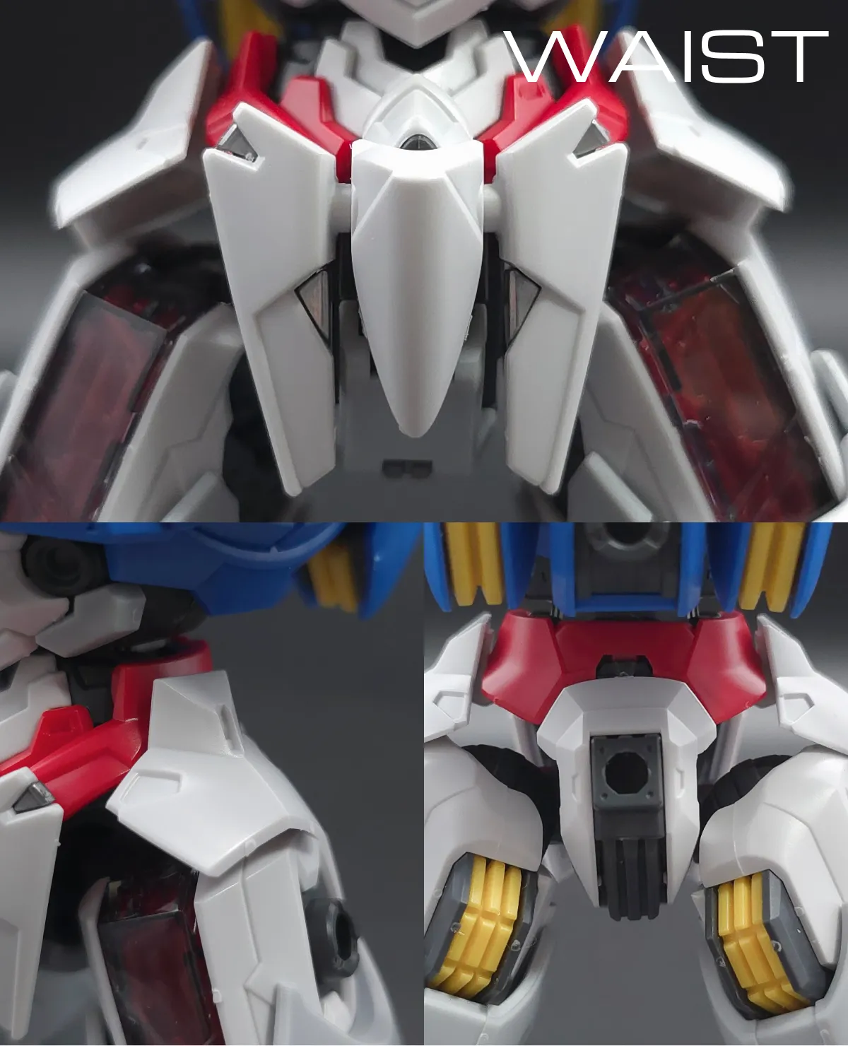 MGSD ガンダムエアリアル レビュー 胴体ディテール 02