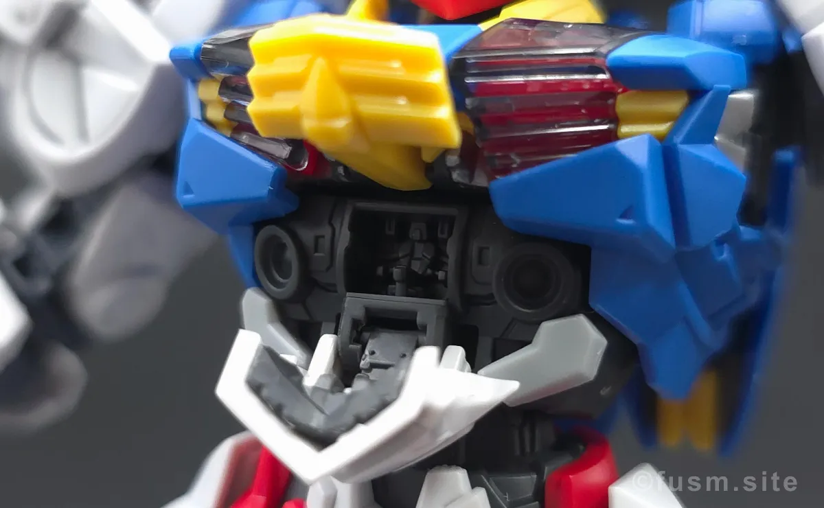 MGSD ガンダムエアリアル レビュー 胴体ディテール ギミック 02