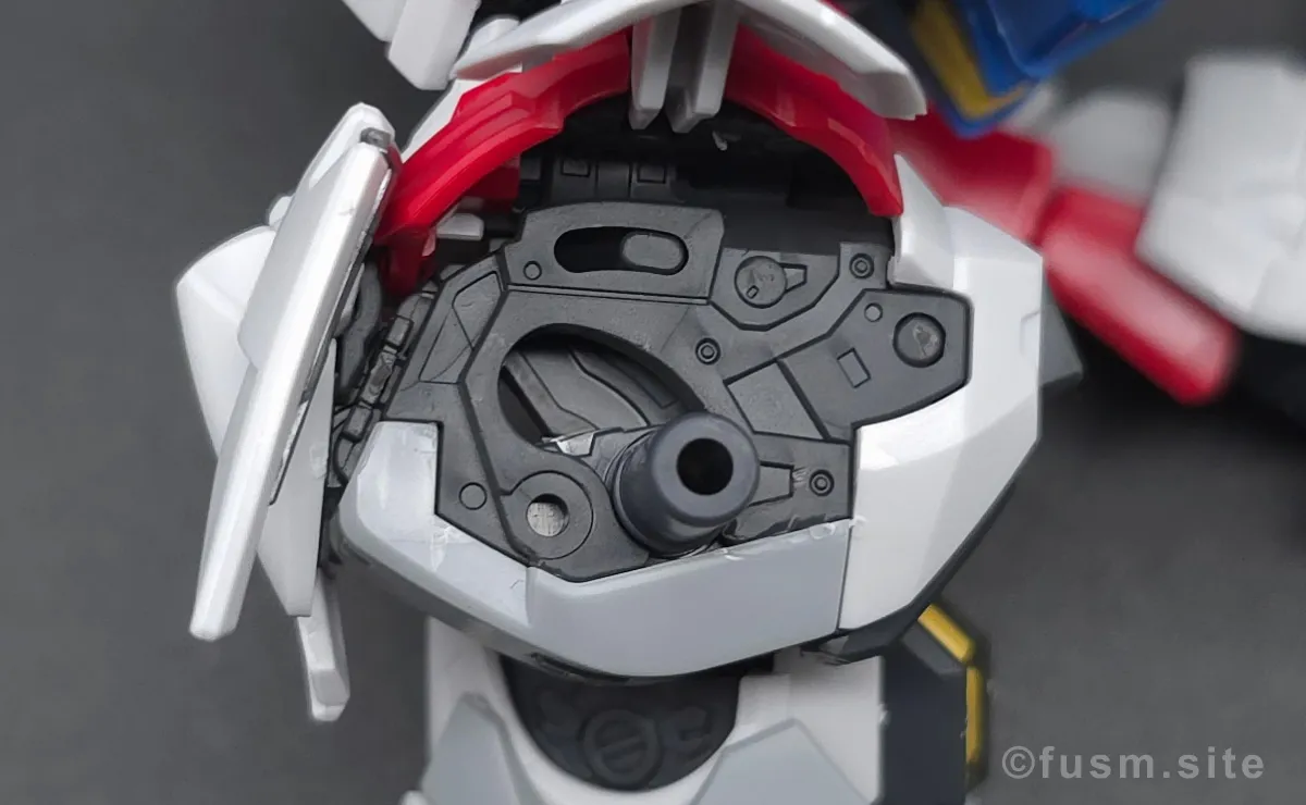 MGSD ガンダムエアリアル レビュー 胴体ディテール ギミック 04