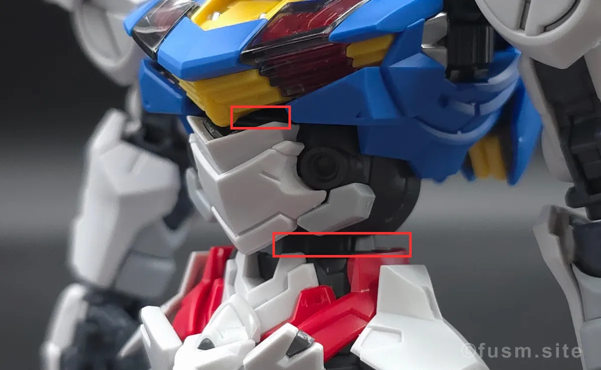 MGSD ガンダムエアリアル レビュー 胴体ディテール ギミック 05