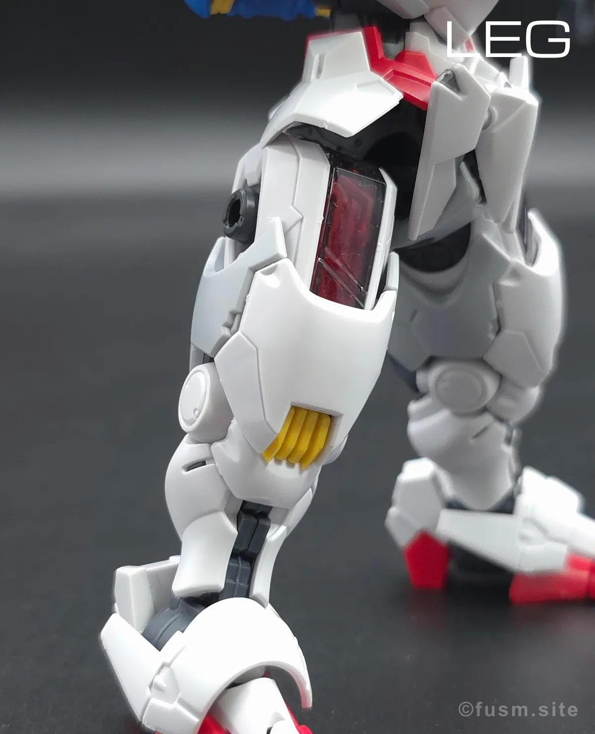 MGSD ガンダムエアリアル レビュー 脚部ディテール 01