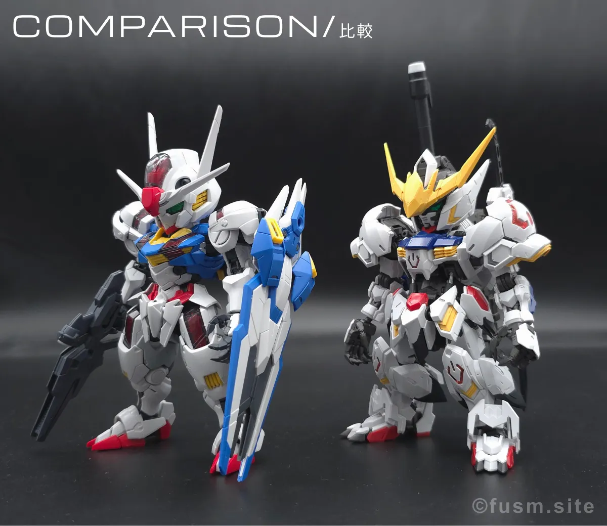 MGSD ガンダムエアリアル レビュー 比較 02