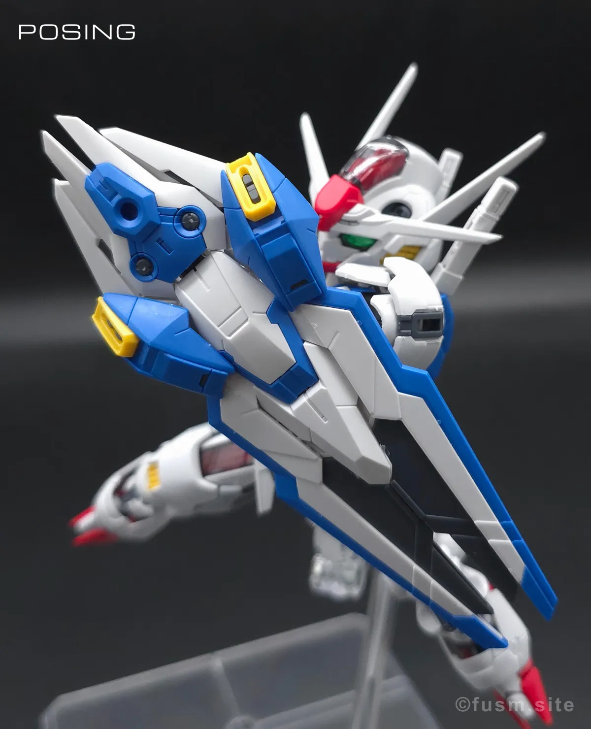 MGSD ガンダムエアリアル レビュー ポージング 05